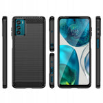 Spacecase Carbon Motorola Moto G42 czarny