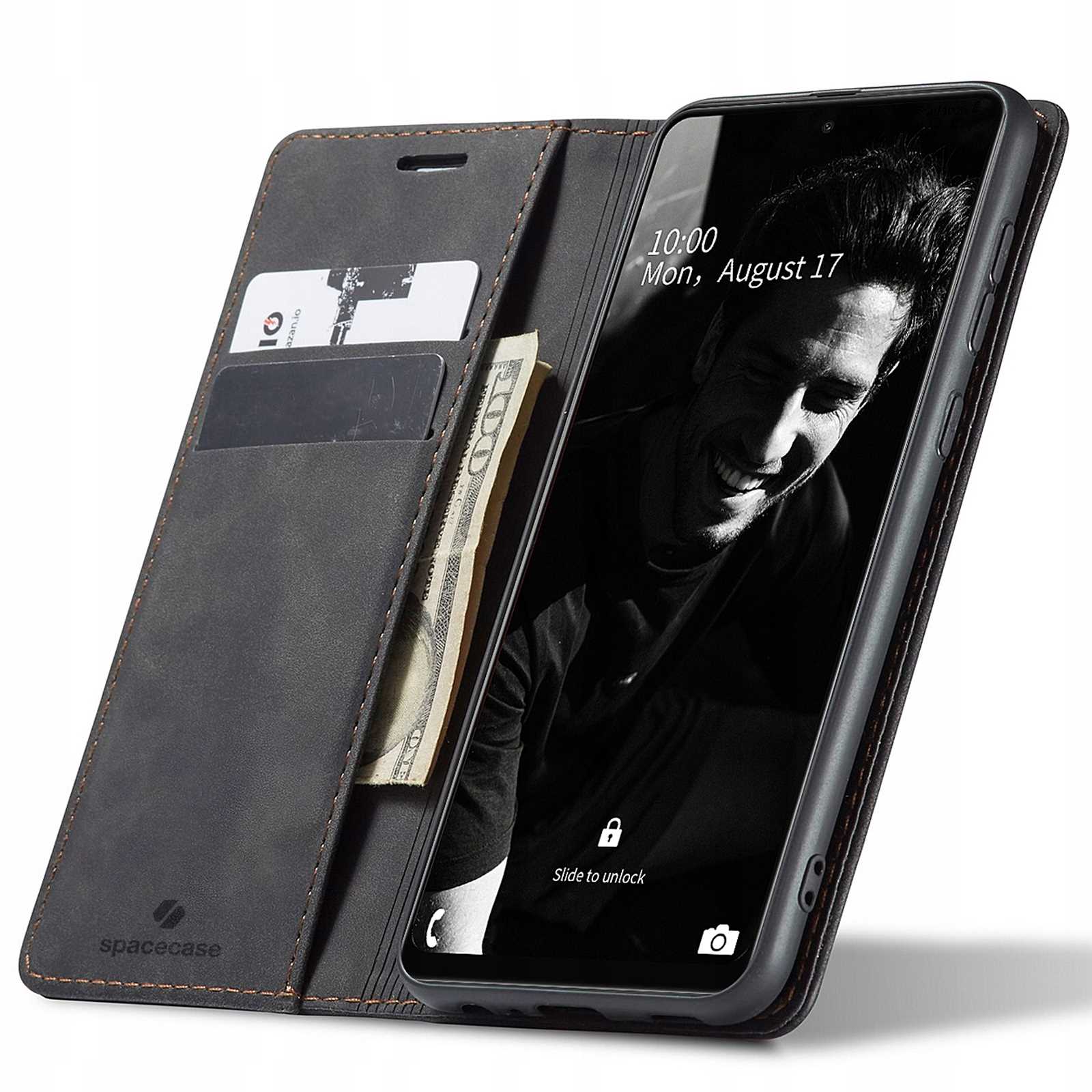 Spacecase Wallet Galaxy A72 5G black