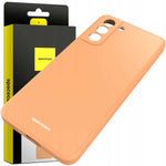 Spacecase Silicone Case Galaxy S21 orange