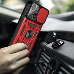 Spacecase Camring iPhone 13 red