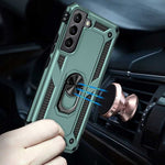 Spacecase Ring NX Galaxy S22 zielony