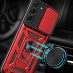 Spacecase Camring Galaxy S22 red