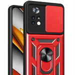 Spacecase Camring Poco X4 Pro 5G red