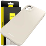 Spacecase Silicone Case iPhone 11 bone