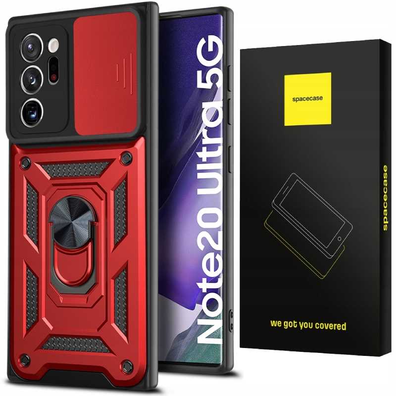 Spacecase Camring Galaxy Note 20 Ultra red