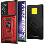 Spacecase Camring Galaxy Note 20 Ultra red