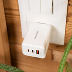 Spacecase USB Charger 65W GaN SC009W white
