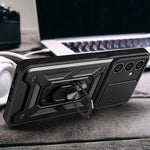 Spacecase Camring Galaxy A25 5G black