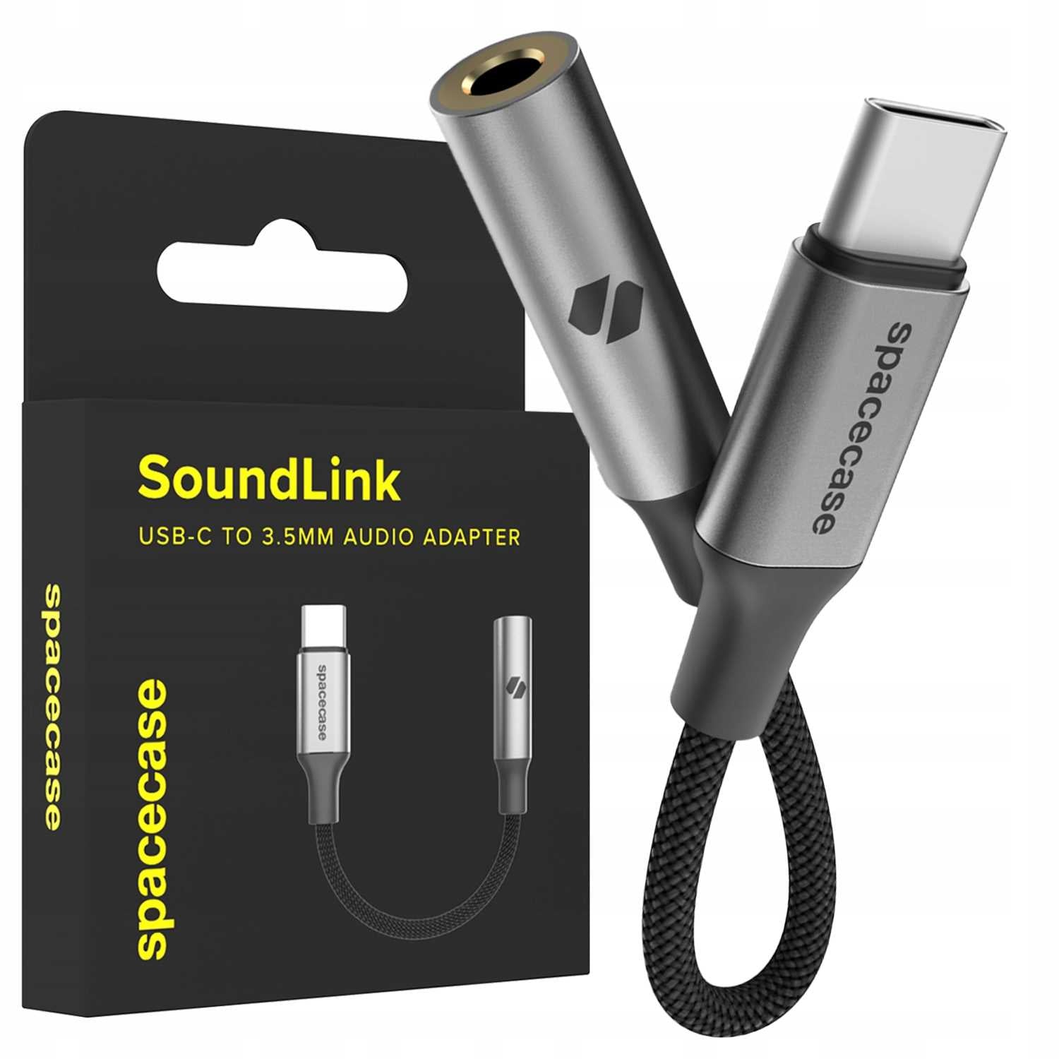 Spacecase SoundLink USB-C to 3.5mm Adapter space gray