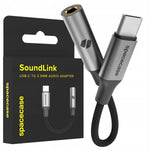 Spacecase SoundLink USB-C to 3.5mm Adapter space gray