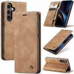 Spacecase Wallet Galaxy S25 light brown