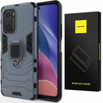Spacecase X-Ring Poco F3 niebieski