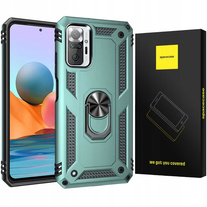 Spacecase Ring NX Redmi Note 10 Pro zielony
