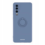 Spacecase Silicone Ring Huawei P30 blue