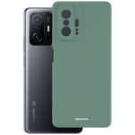 Spacecase Silicone Case Xiaomi 11T/11T Pro dark green
