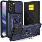Spacecase Camring Galaxy S21 FE blue