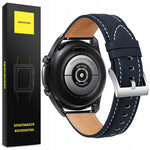 Spacecase Leather Strap 20 mm blue