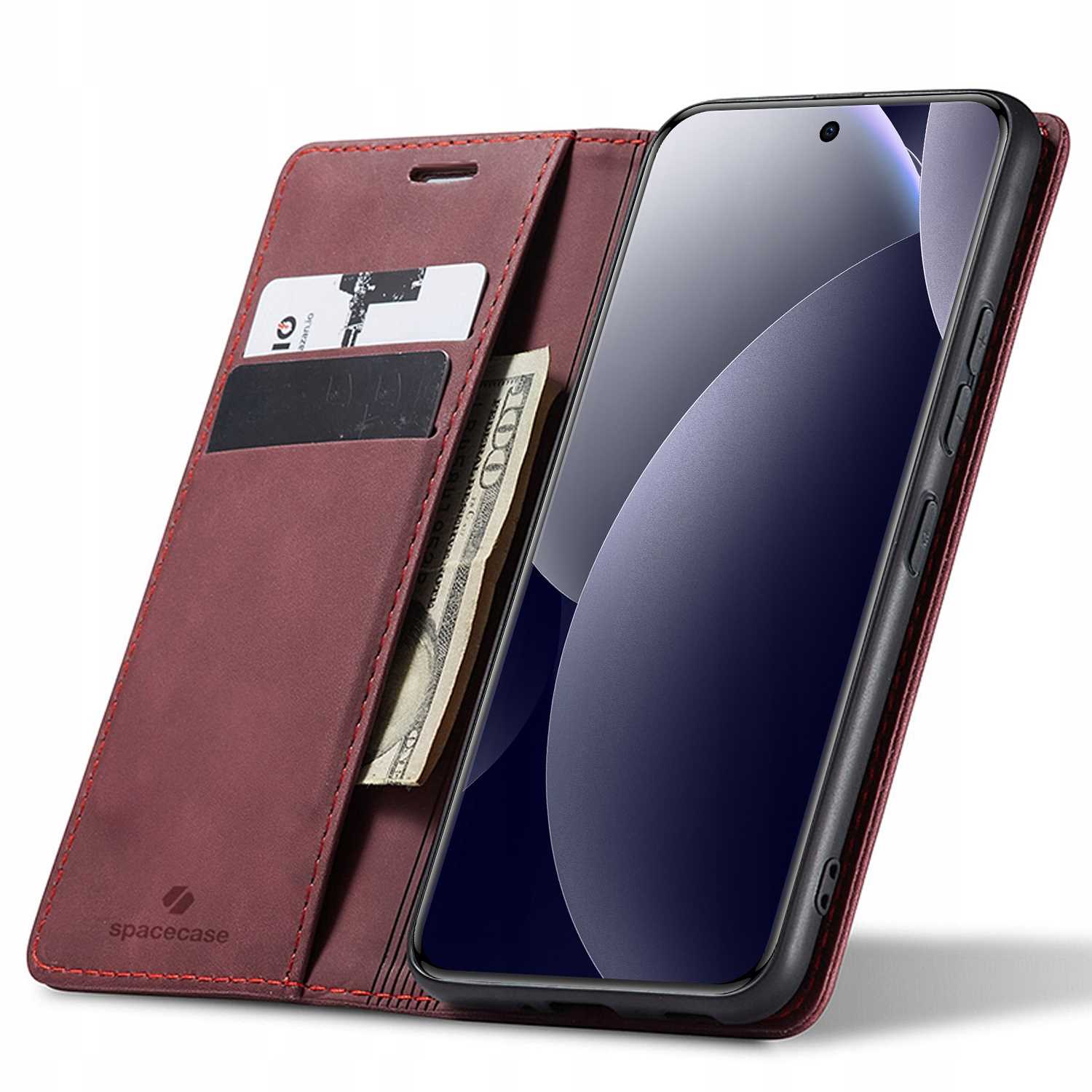 Spacecase Wallet RM Note 15 Pro 5G red