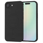 Spacecase Silicone Magnetic Case iPhone 16E / 17E black