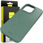 Spacecase Silicone Magnetic Case iPhone 16 Pro Max green