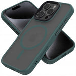 Spacecase Hybrid Mag iPhone 15 Pro dark green