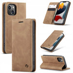 Spacecase Wallet iPhone 13 Mini light brown