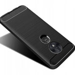 Spacecase Carbon Moto G7 Power czarny