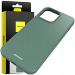 Spacecase Silicone Case iPhone 13 dark green