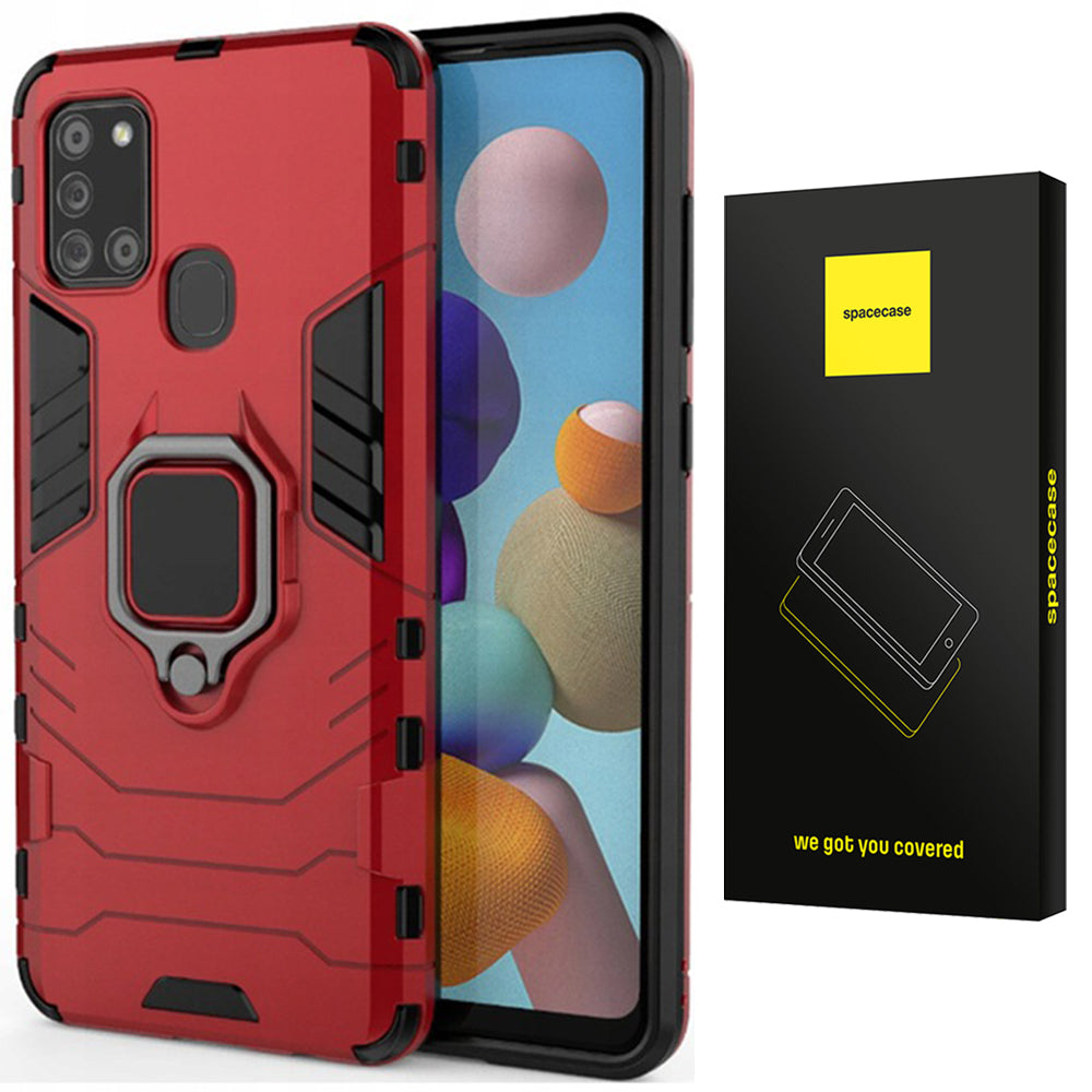 Spacecase X-Ring Galaxy A21s czerwony
