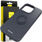 Spacecase Silicone Ring iPhone 14 Pro black