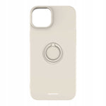 Spacecase Silicone Ring iPhone 15 Plus bone