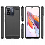 Spacecase Carbon Redmi 12C black