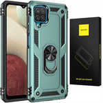 Spacecase Ring NX Galaxy A12 zielony