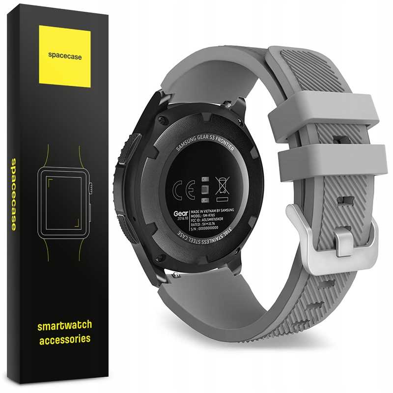 Spacecase Watchband 22mm gray