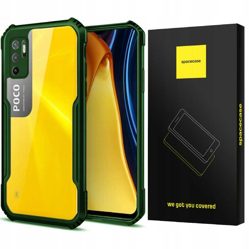 Spacecase Beetle Redmi Note 10 5G/Poco M3 Pro ziel