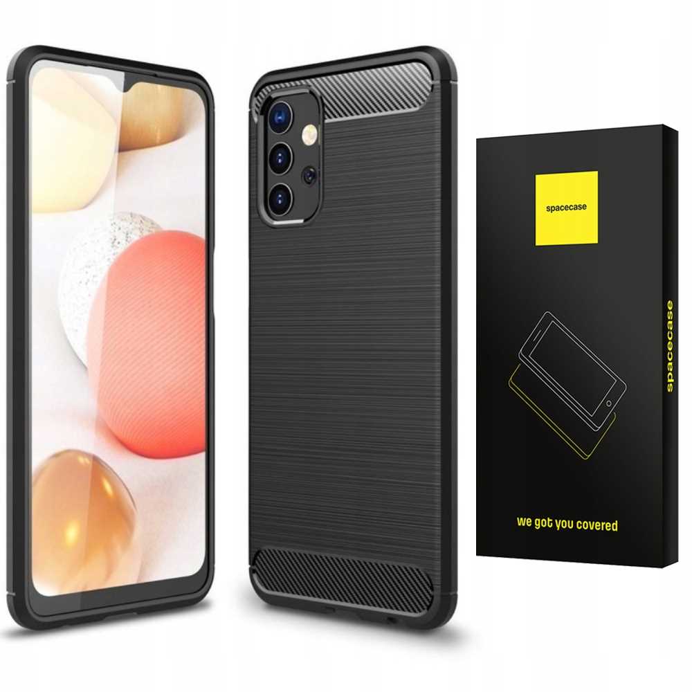 Spacecase Carbon Galaxy A32 4G czarny