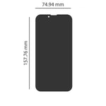 Spacecase Glass Privacy iPhone 13 Pro Max/14 Plus