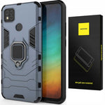 Spacecase X-Ring Redmi 9C/10A niebieski
