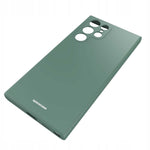 Spacecase Silicone Case Galaxy S22 Ultra dark green