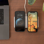 Spacecase Wireless Dual Charger MagCharge WM3W white