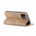 Spacecase Wallet iPhone 12 Pro Max light brown