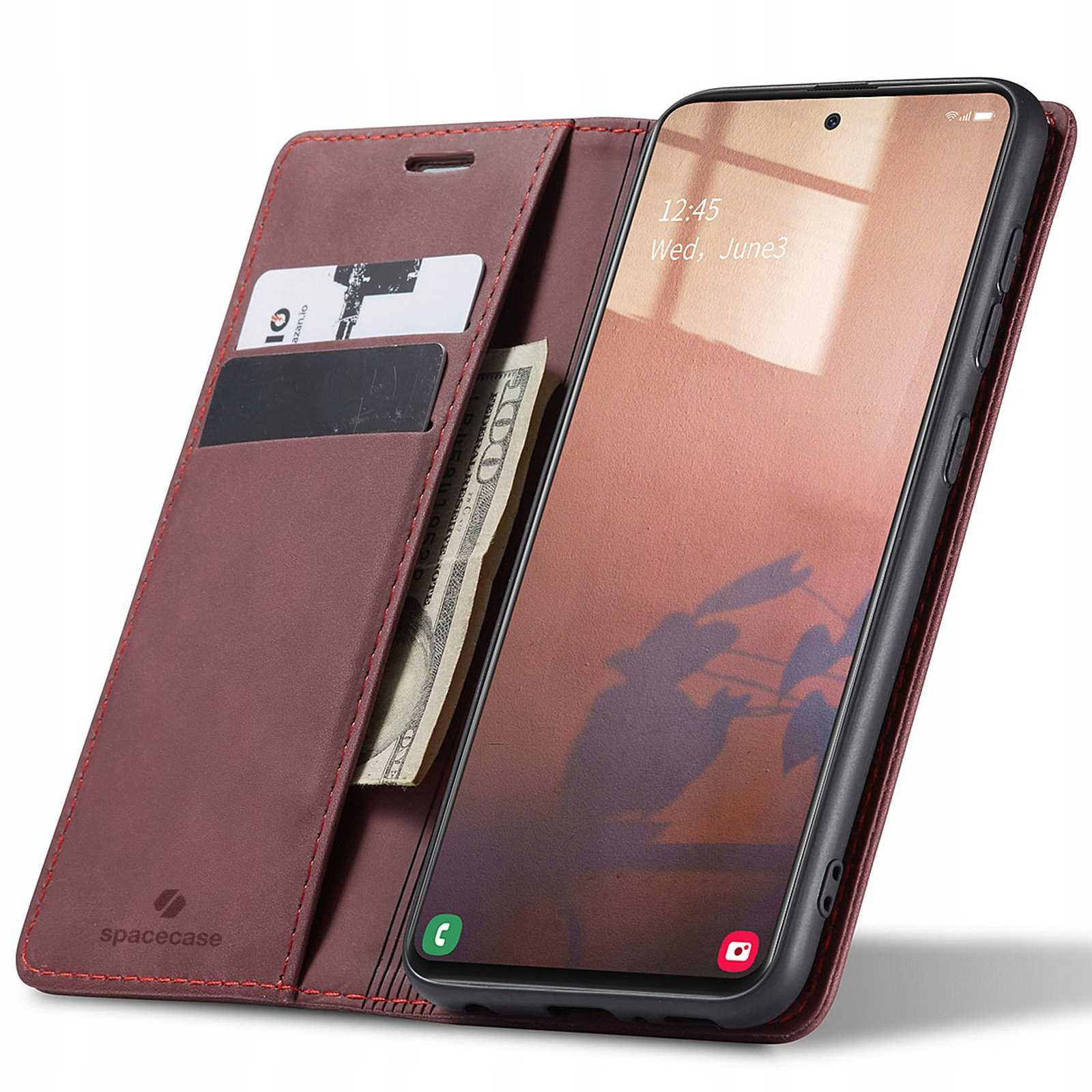 Spacecase Wallet Galaxy A51 red
