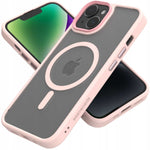Spacecase Hybrid Mag iPhone 14 pink