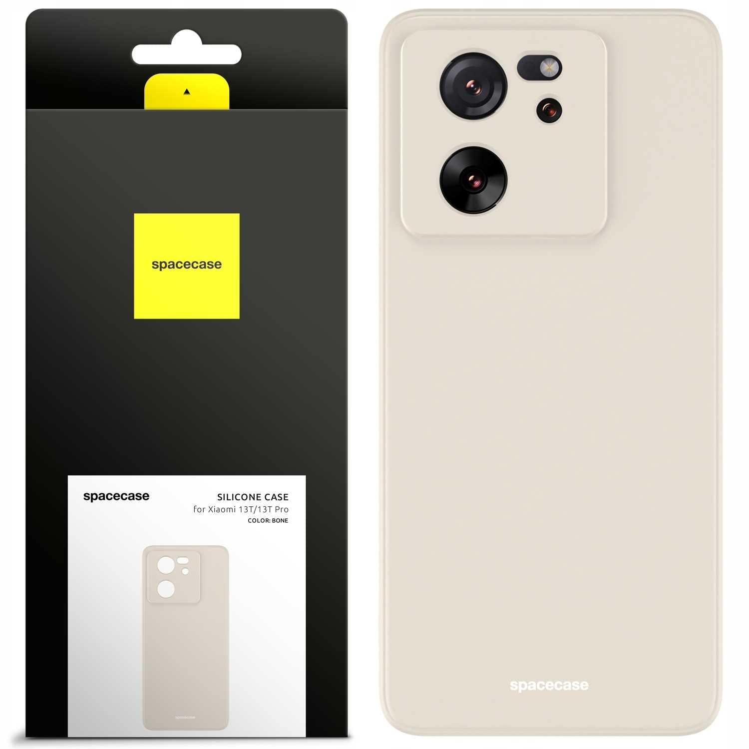 Spacecase Silicone Case Xiaomi 13T / 13T Pro bone