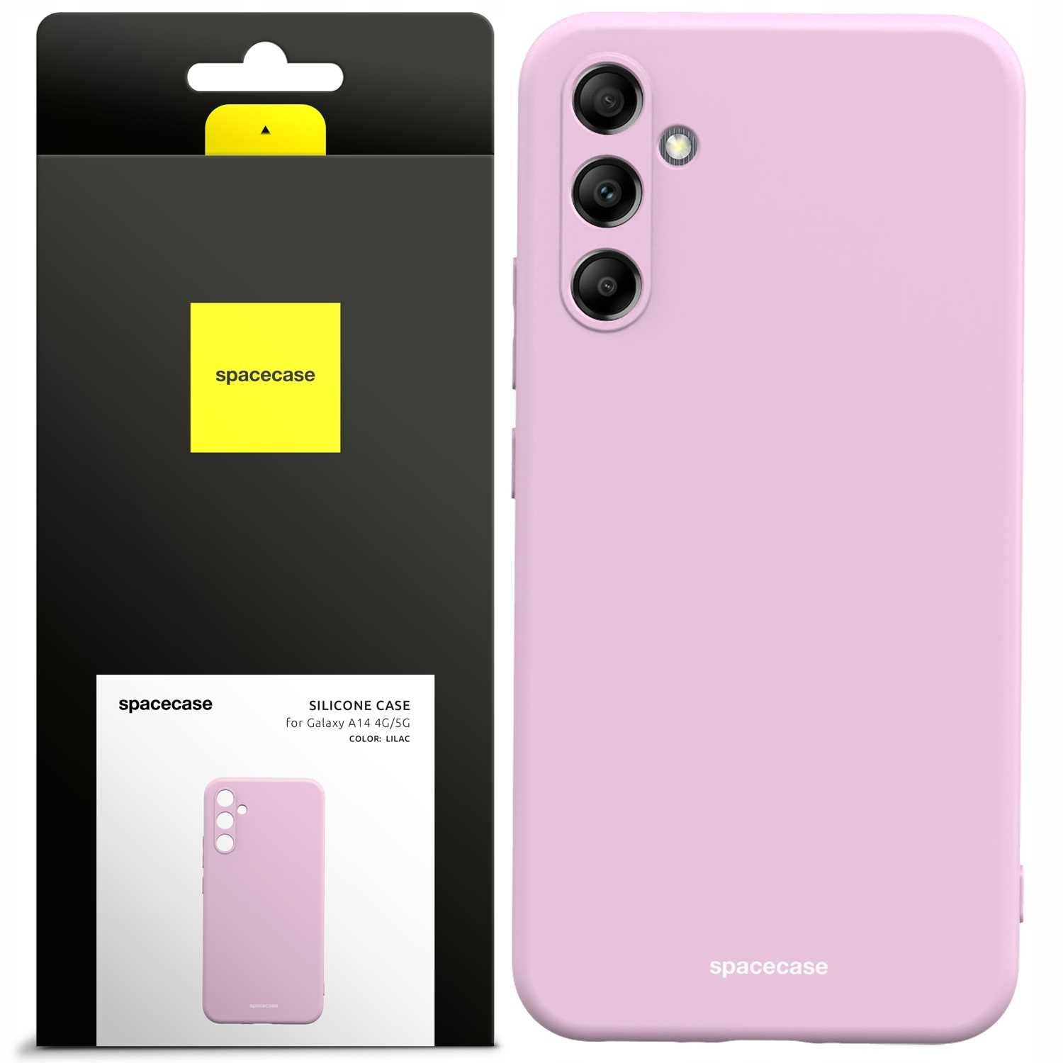 Spacecase Silicone Case Galaxy A14 4G/5G lilac